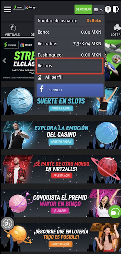 Apartado de retiros